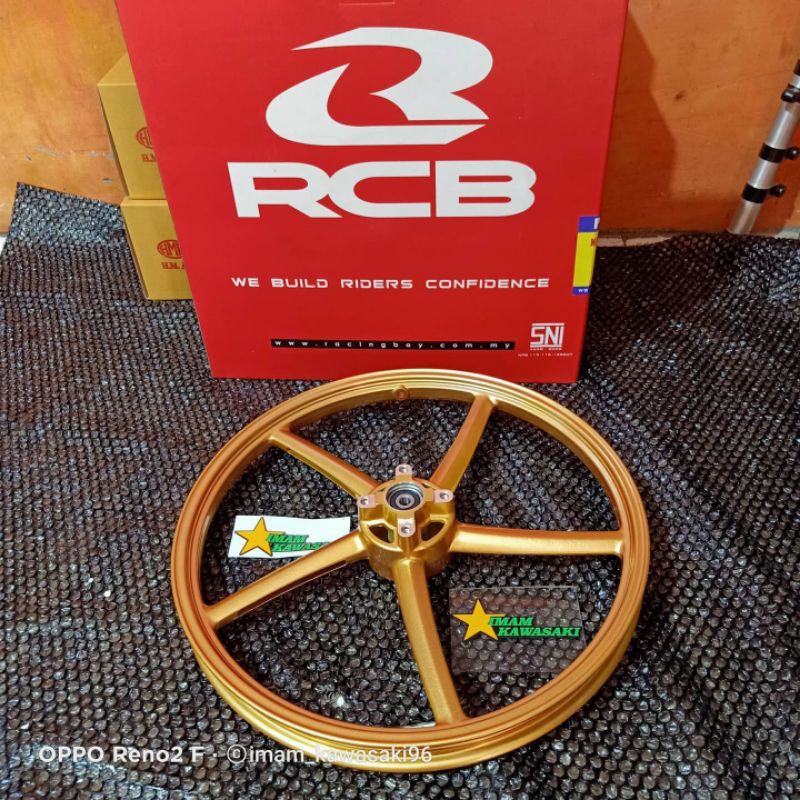 velg RCB depan Mio, jupiter, Vega R, posh 1, ninja, Vixion,Fu,Mio dll