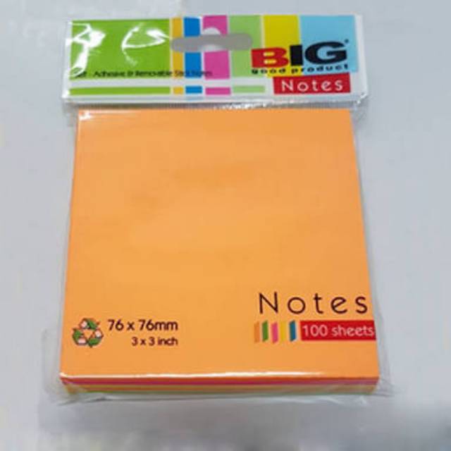 

Memo stick BIG 76 x 76 100 sheets