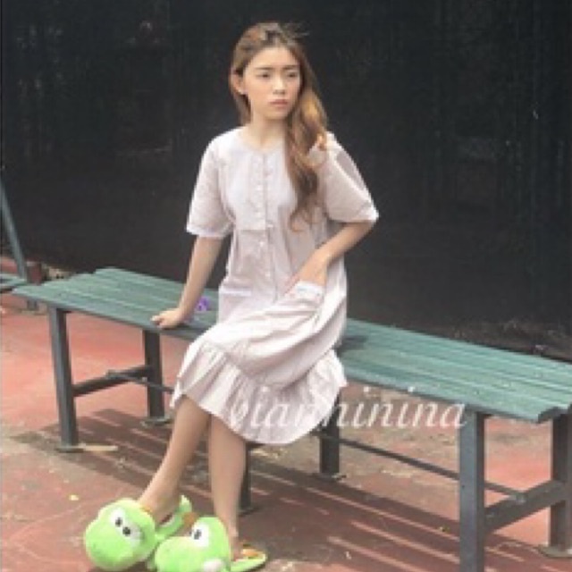 daster katun jepang original dress salur vianninina