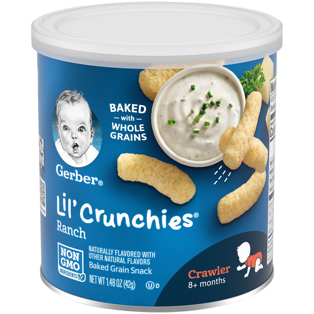 Gerber Graduates Lil Crunchies - Ranch