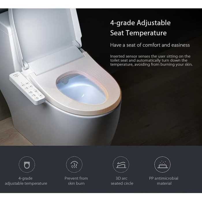 SMARTMI Smart Intelligent Toilet Seat Cover - Alas Duduk Toilet Pintar