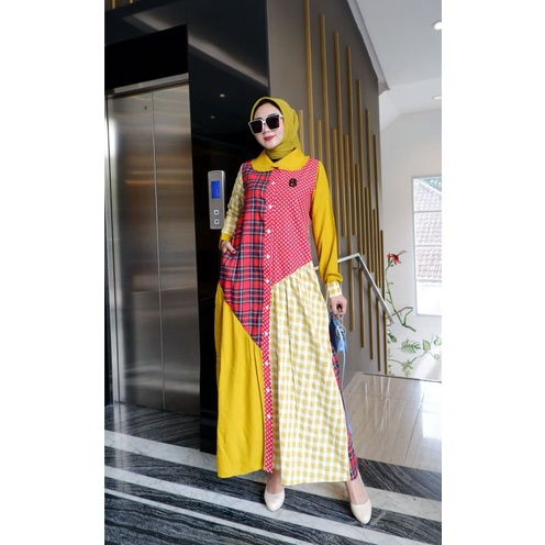 gamis maxidress Zaskia prod by antunna ori