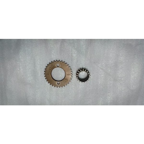 Gigi Sentrik Gear Sentrik Tiger Revo Original Atas bawah