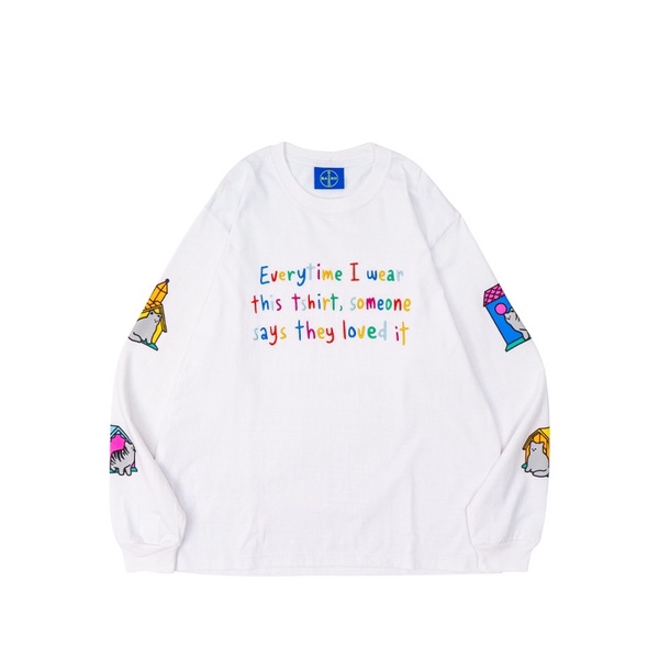 BASED CLUB - FULL HOUSE WHITE LS ORIGINAL (PONTTE STORE)