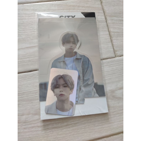 EXO Baekhyun BBH city light day standee hologram holo set photocard pc official