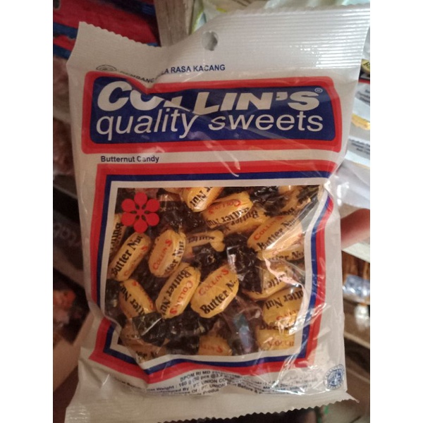 

Permen Collins Butter Nut (1 sak isi 50 pcs)