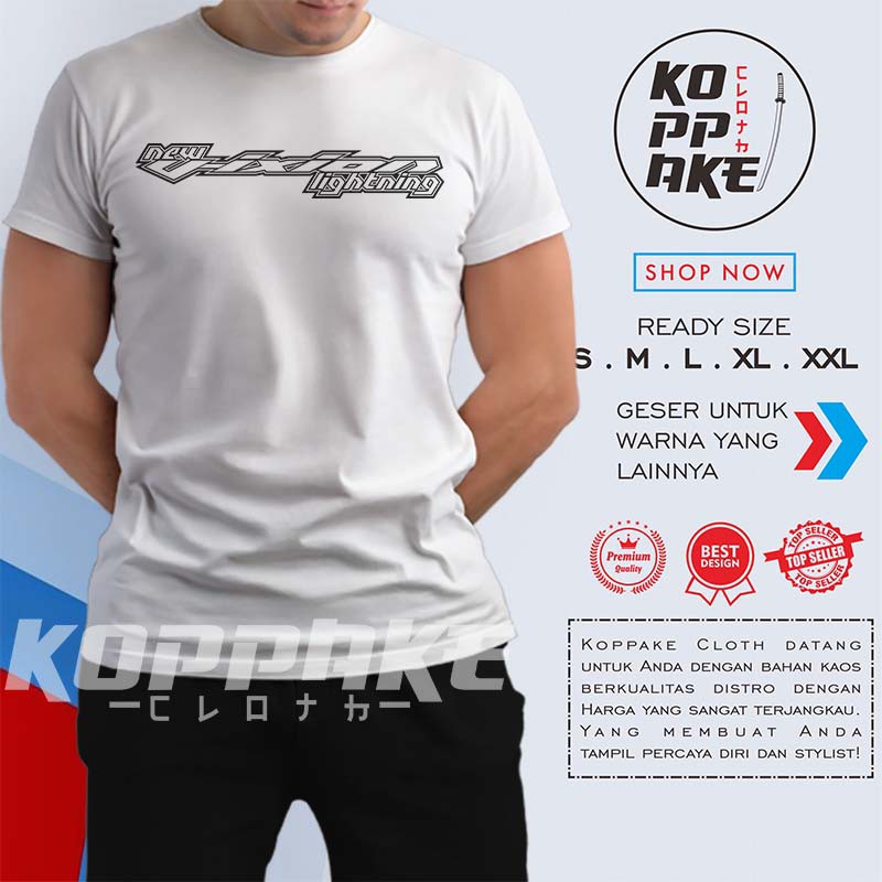 Kaos Motor New Vixion Lightning Logo Baju Otomotif