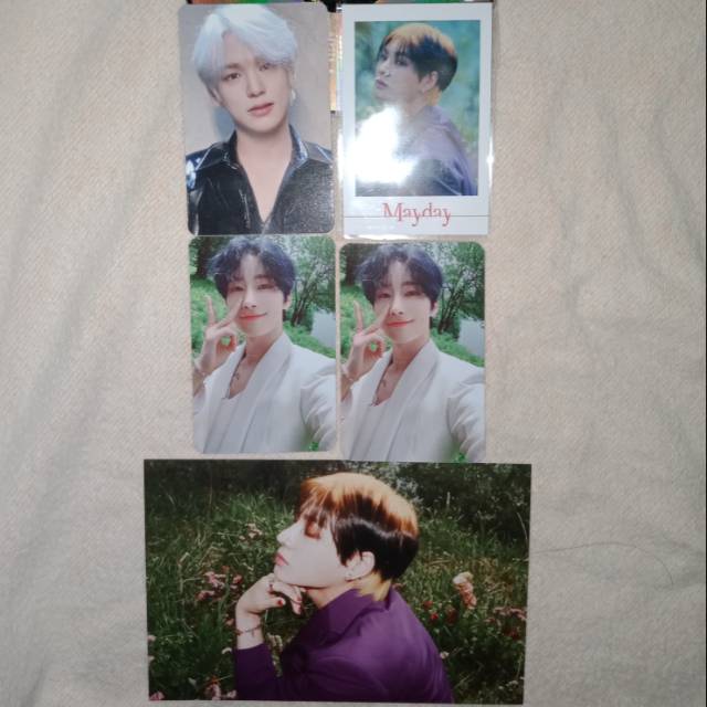 Victon Mayday Continuous MMT PC Photocard Polaroid CD Postcard Seungwoo Byungchan Chan Hanse
