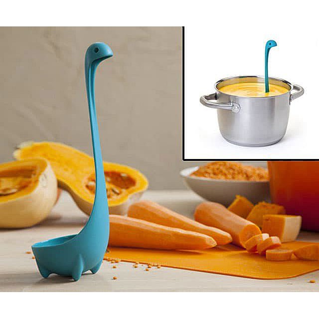 Sendok Kuah Sup Centong Dapur Sayur Unik Model Dinosaurus / Soup Spoon/ Sendok Karakter Dino Lucu-1