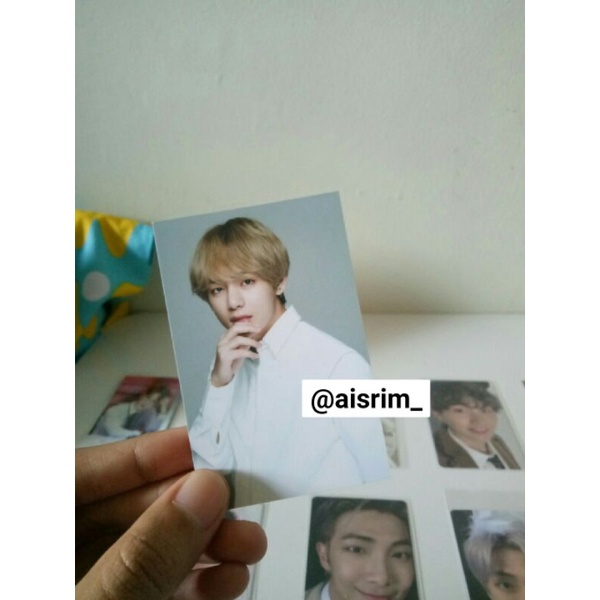 PC Photocard VT X BTS V Tae Kim Taehyung Official
