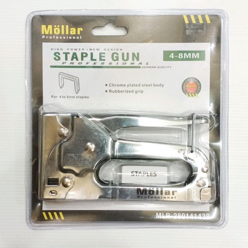 Staples Tembak Mollar 4-8MM / Hand Tacker Gun Staple Jok