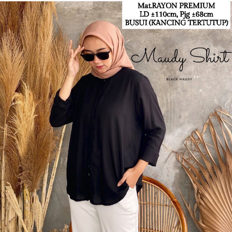 Maudy Shirt RAYON PREMIUM LD ±110cm //JF448