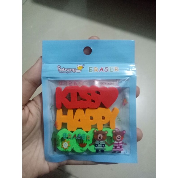 

penghapus bentuk karakter lucu