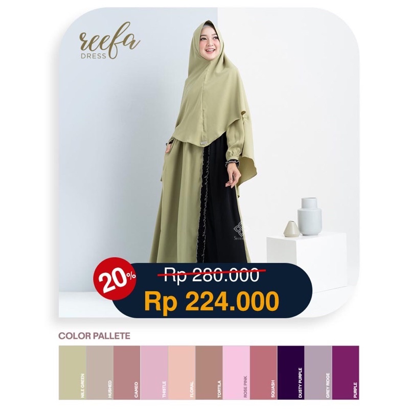 REEFA DRESS (GAMIS) BY SHIERAKI INDONESIA