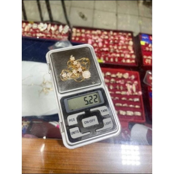 Kalung berlian Tura Asli