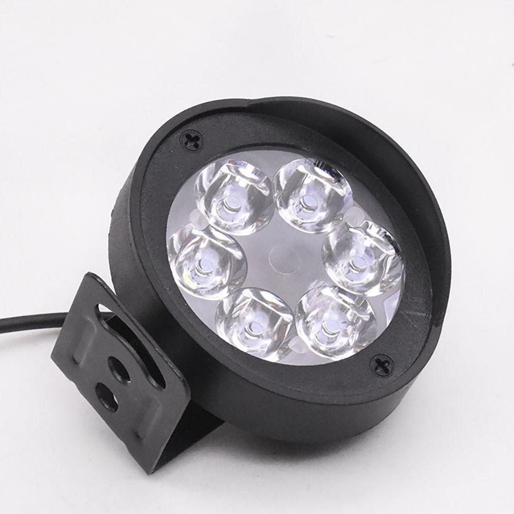 R-FLOWER Senter Kepala Sepeda Listrik Universal Super Terang Bagian Refitting 6lampu LED