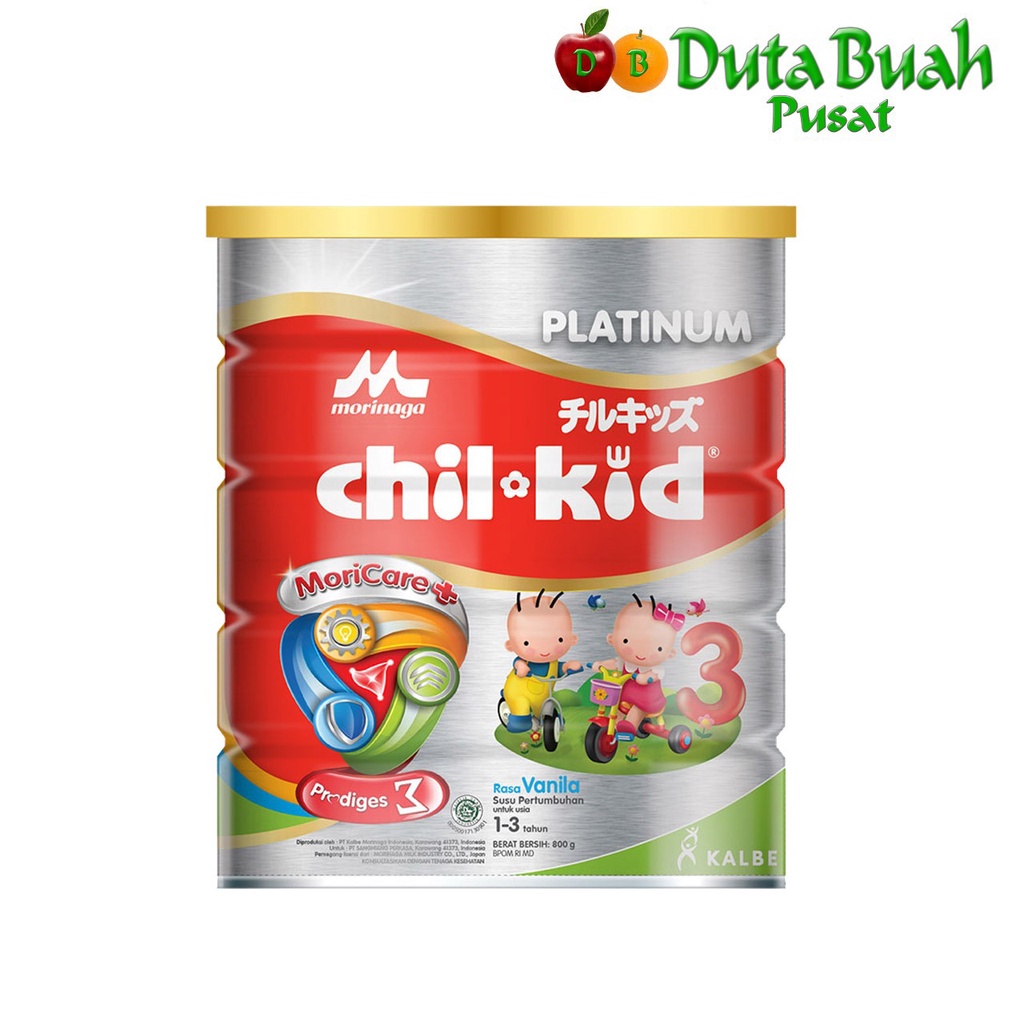 

DUTA BUAH Chil Kid Platinum Moricare Vanila (800G)