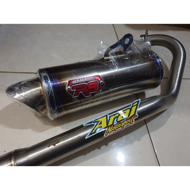 Knalpot R9 Falcon Titanium Sonic / GTR