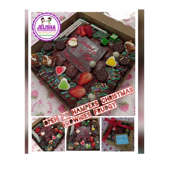 

Hampers Christmas brownies natal