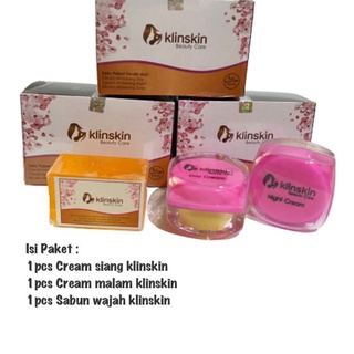 PAKET KLINSKIN ORIGINAL / PAKET CREAM PEMUTIH KLINSKIN