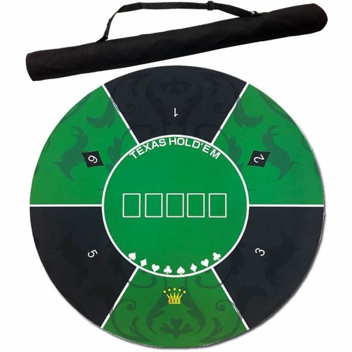 Special Play Mat Alas Texas Holdem Poker Baccarat Blackjack Diameter 120cm