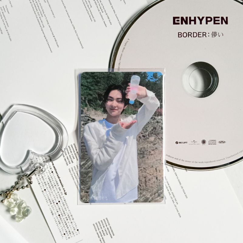 [ READY ] PHOTOCARD / PC JUNGWON ENHYPEN LD / LUCKY DRAW SW SOUNDWAVE R2 JW BOTOL D:D DIMENSION DILE
