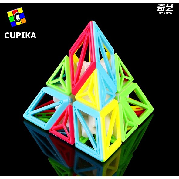 Rubik Pyraminx QIYI DNA Stickerless