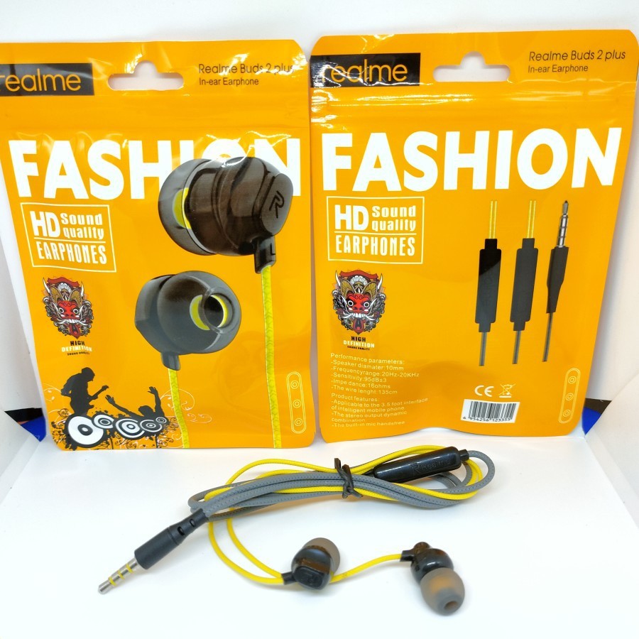 HANDSFREE HEADSET HF EARPHONE REALME BUDS 2 PLUS