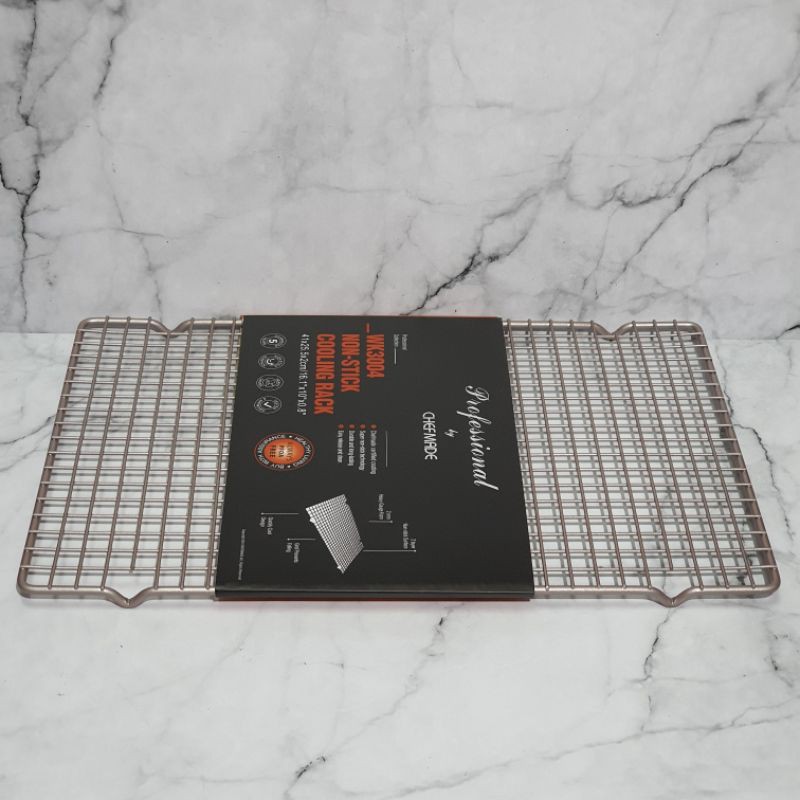 CHEFMADE cooling rack 40cm / non stick baking rack / rak pendingin kue roti