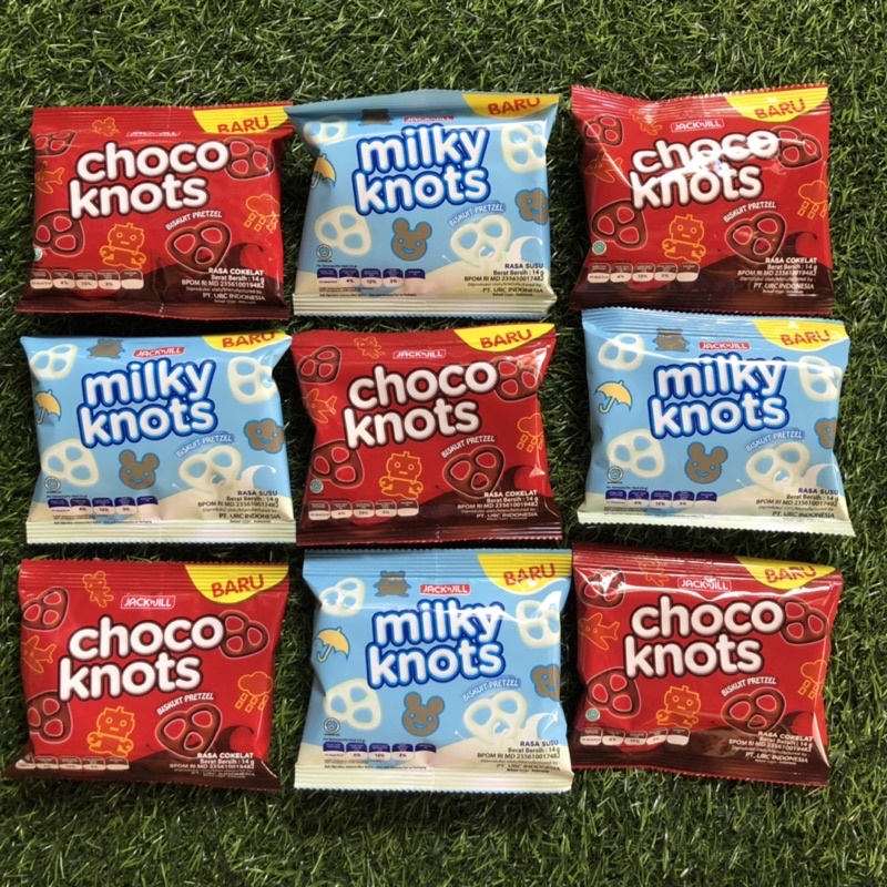 Choco knots / Milky knots - 10pcs