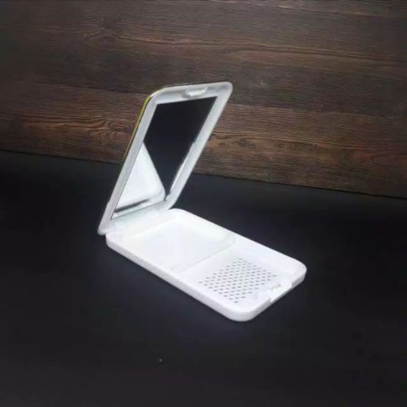 pot wadah TWC bedak padat 20 gram putih list gold