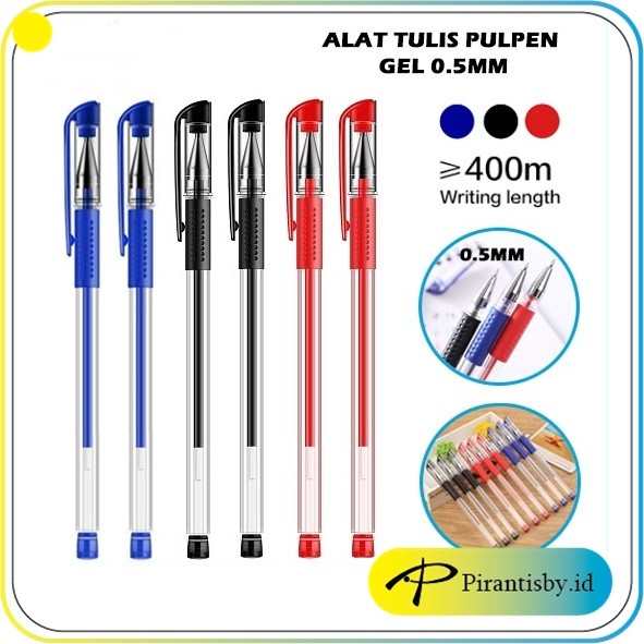 

Pulpen Gel Ink 0.5Mm Alat Tulis Perlengkapan Sekolah Pena Gel Standart