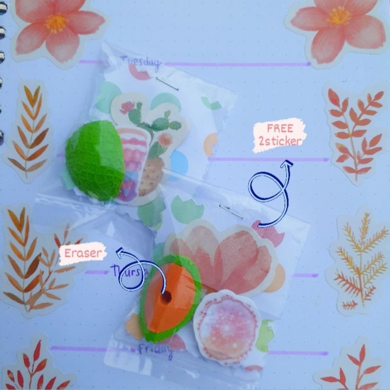 

PENGHAPUS MOTIF BUAH DAN SAYURAN / PENGHAPUS MINI KARAKTER / PENGHAPUS LUCU UNIK