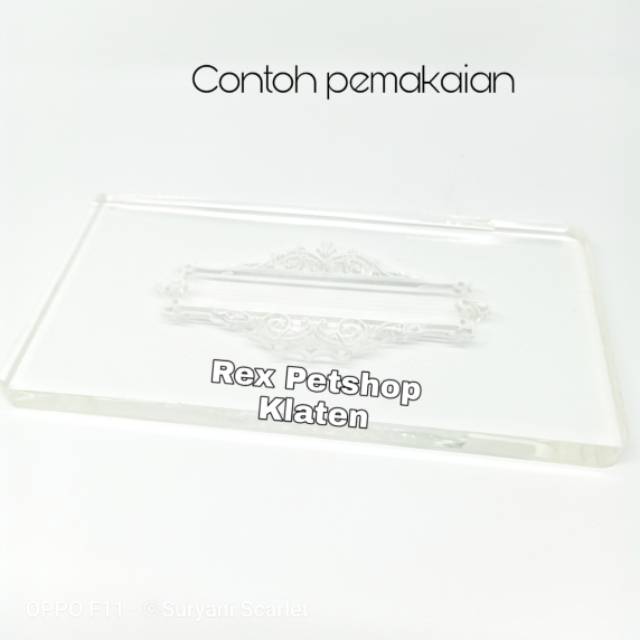 

DIY STAMP BLOCK ACLYRIC / STEMPEL BLOK AKLIRIK