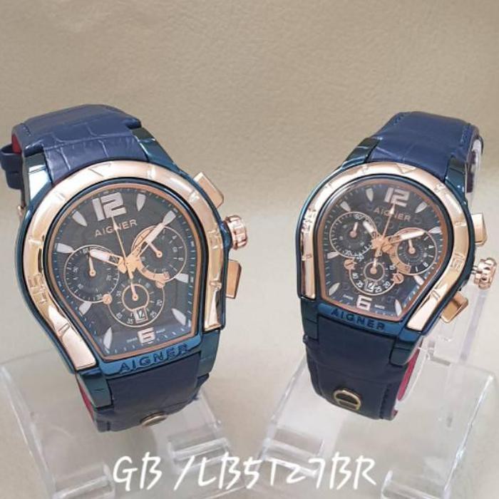 JAMTANGAN WANITA AIGNER KULIT 100% ORIGINAL BM