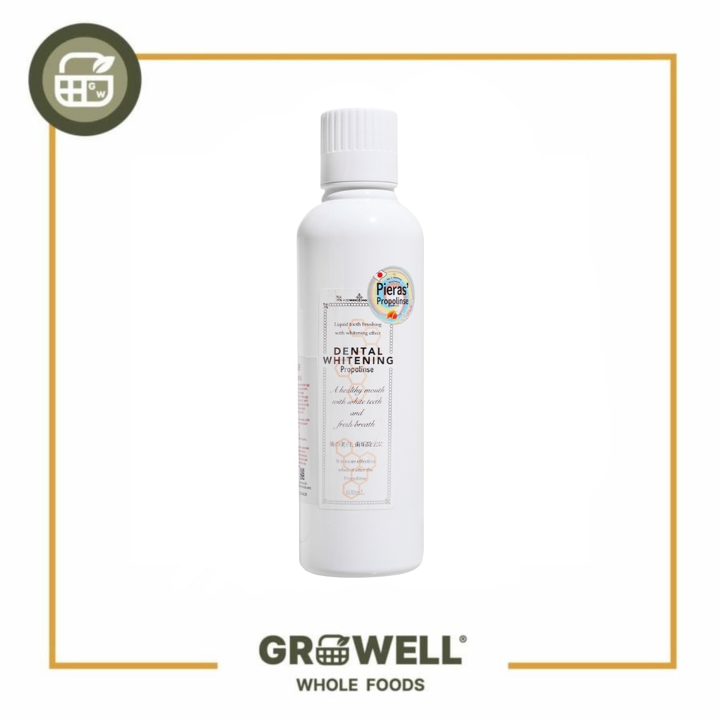 PIERAS PROPOLINSE DENTAL WHITENING 600ML
