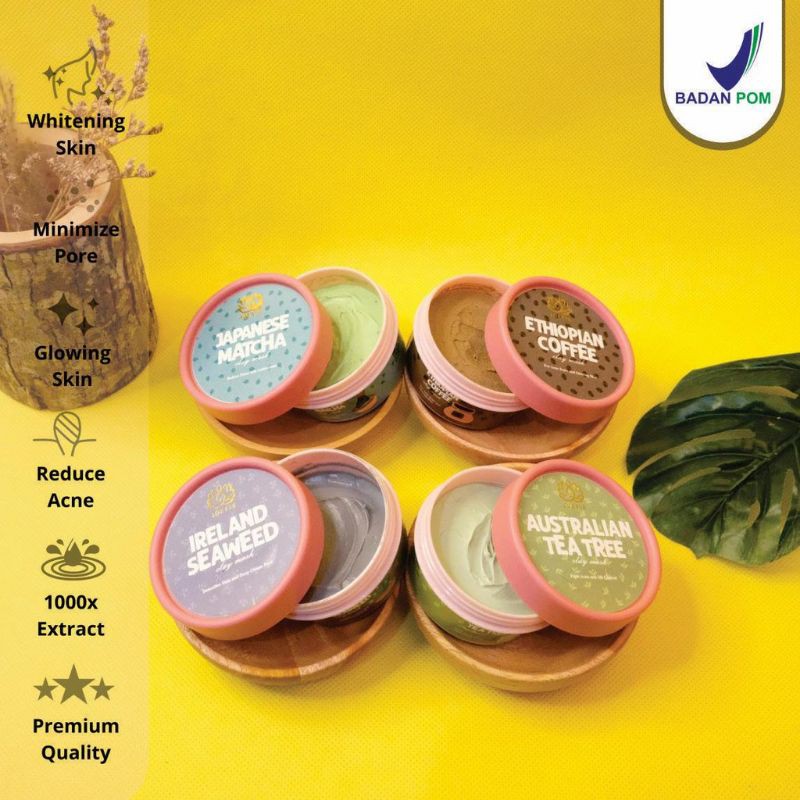 [DISTRIBUTOR RESMI] BPOM Joefie Mask Gel Mask & Clay Mask by Joefie Masker Joefie