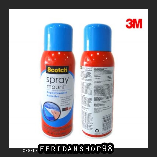 

FS375 SELOTIP & DOUBLE TAPE SPRAY MOUNT 3M ATK 3M SPRAYMOUNT BY FERIDANSHOP98