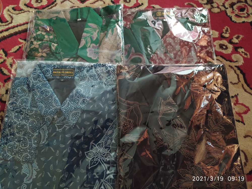 Wibawa Kemeja Batik Pria Regular Fit Full Furing Bahan Katun Primisima