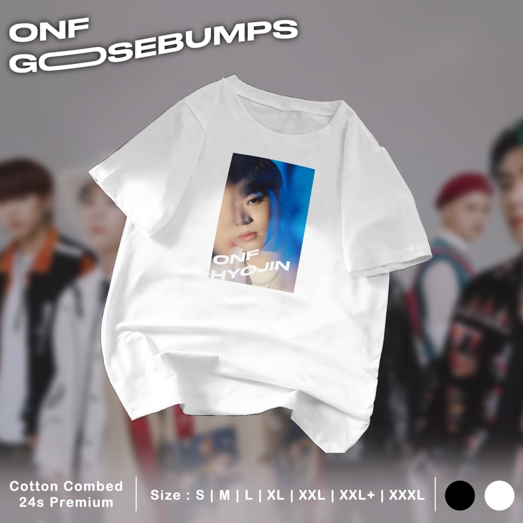 Pretty Savage - Kaos Oversize ONF Goosebumps Hyojin Photo