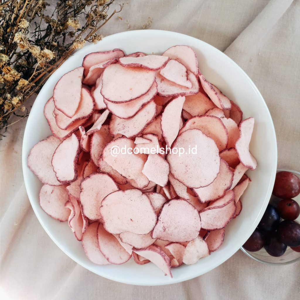

Kerupuk Buah Anggur D'Comel 50 gram