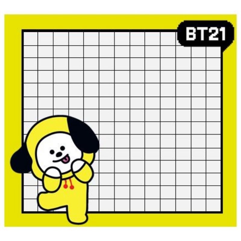 

Memo pad note catatan tanpa lem BT21