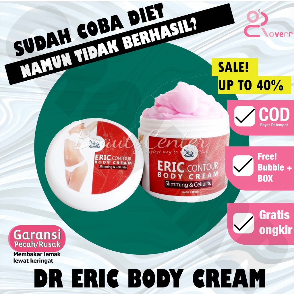 Krim Pelangsing Penurun Berat Badan Pembakar Lemak Dr Eric Contour Slimming Cream The Body Culture