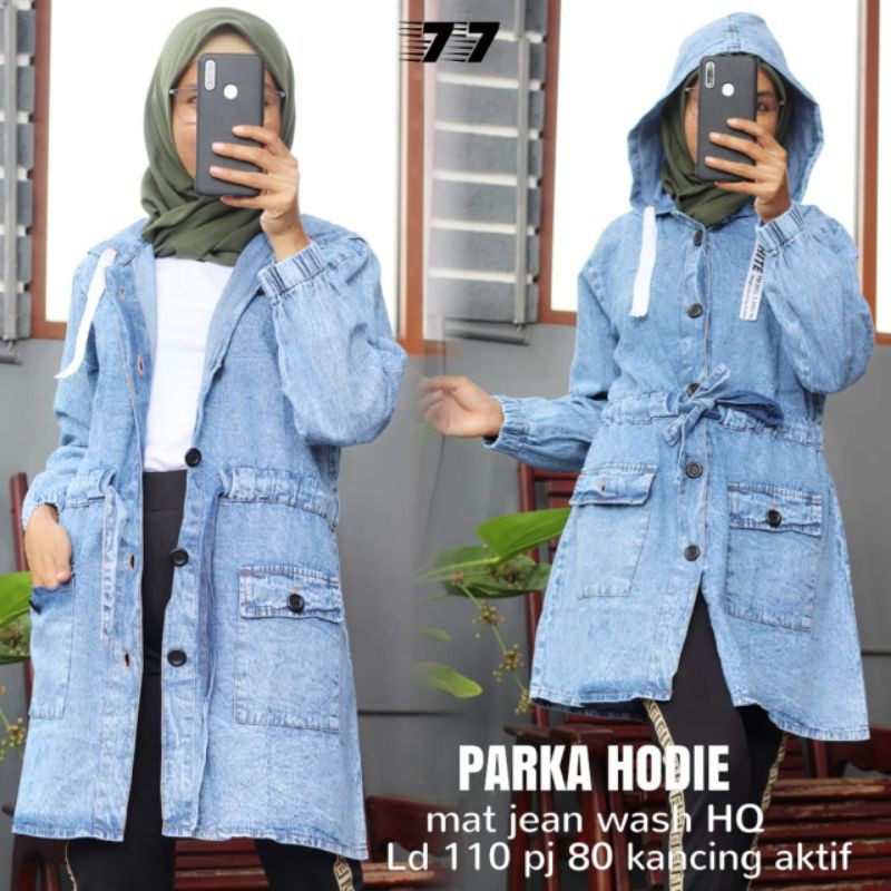 JACKET PARKA HODIE JEANS