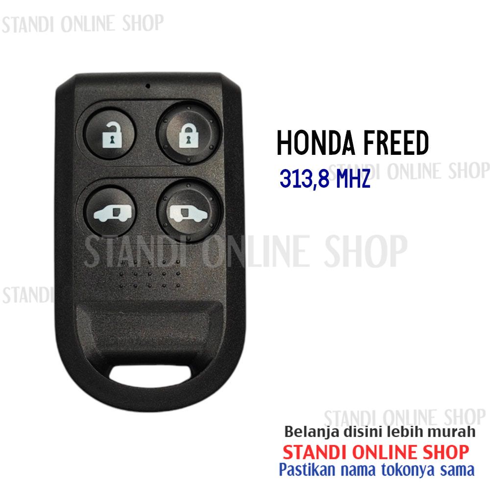 Remote Set Komplit Honda Freed Single Blower dibawah 2013