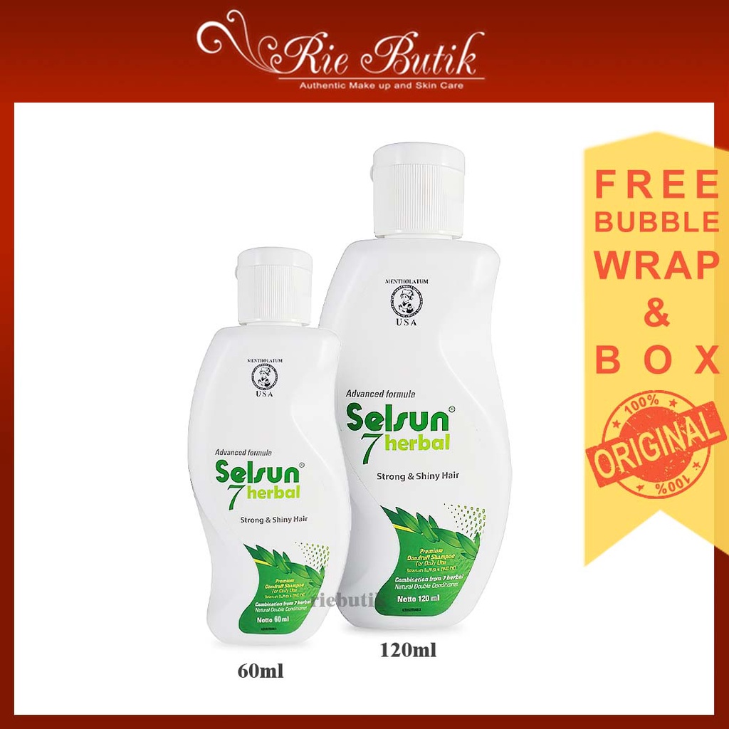 Selsun Shampoo Blue/Blue 5/7 Herbal/7 Flowers/Gold/Yellow Double Impact 60ml/120ml
