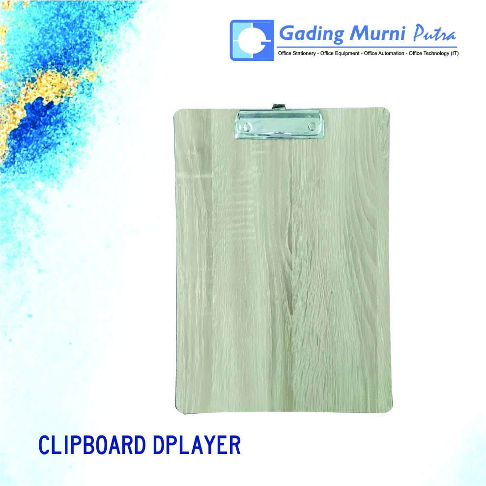 

Papan Jalan / Papan Dada / Clipboard Kayu DPLAYER