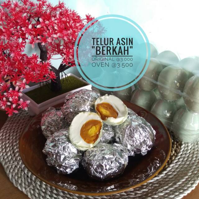 

Telur Asin Oven