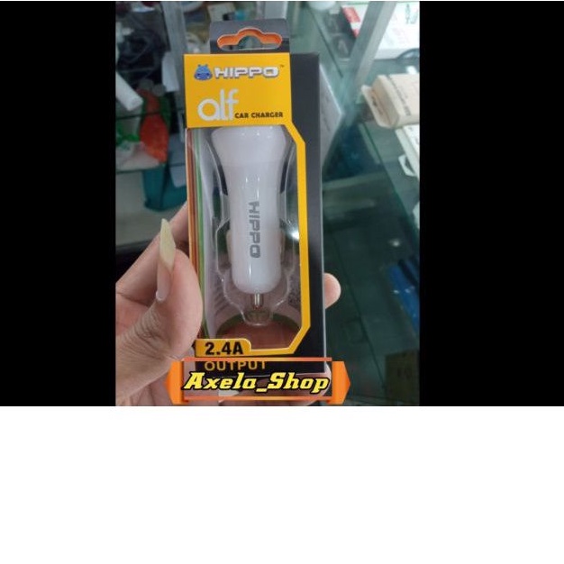 CAR CHARGER HIPPO 2.4A fast charging support - safety