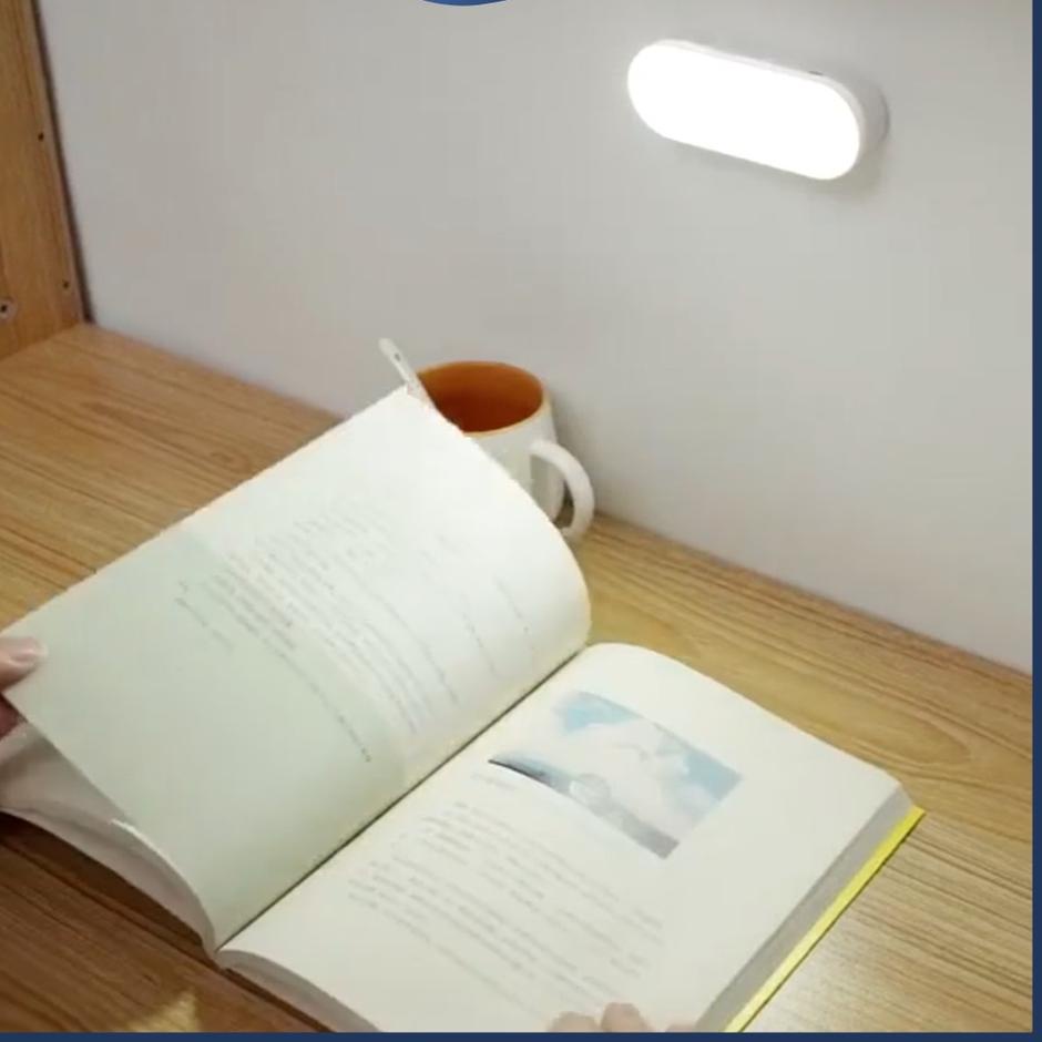 Harga Termurah Lampu LED Magnetic Portable Tempel Meja Belajar Dinding